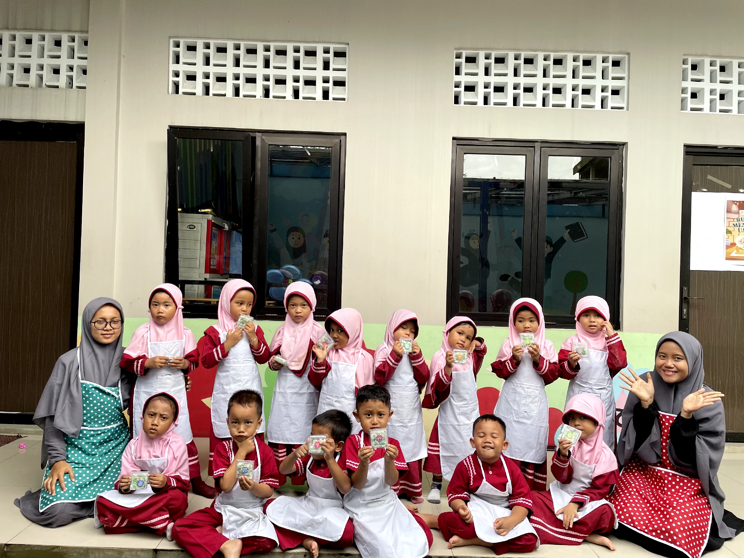 Spesial Day Membuat Klepon Menjelang Liburan