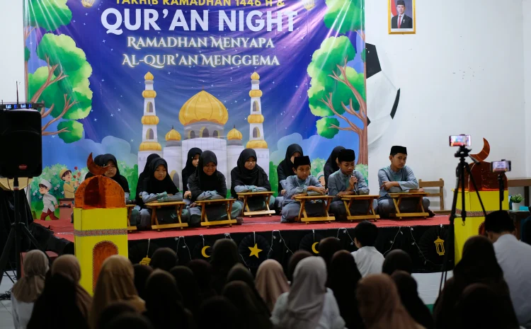  Ramadhan Menyapa, Al-Qur’an Menggema: Semarak Tarhib dan Qur’an Night SD Islam Al-Izzah Purwokerto 1446 H